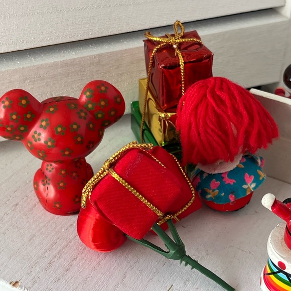 VTG CHRISTMAS ORNAMENTS HOLIDAY - Picture 5 of 12